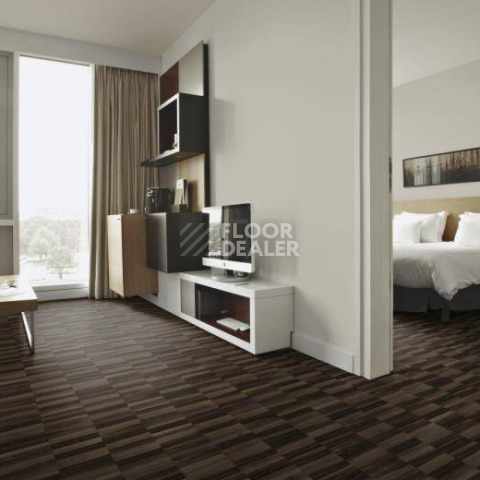 Forbo Flotex Vision Naturals 010054 Walnut Parquet фото 2 | FLOORDEALER