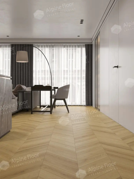 Alpine Floor Chevron Art 12мм LF109-03 Дуб Пиренеи фото 2 | FLOORDEALER