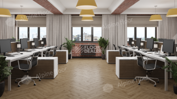 Alpine Floor Herringbone Pro 12мм lf 106-07 Дуб Прованс фото 2 | FLOORDEALER