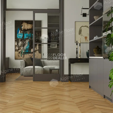 Alpine Floor Chevron Art 12мм LF109-05 Дуб Олимп фото 4 | FLOORDEALER