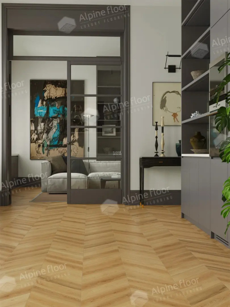 Alpine Floor Chevron Art 12мм LF109-05 Дуб Олимп фото 4 | FLOORDEALER