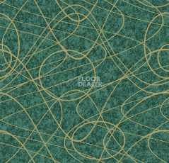 Ковролин Flotex Vision Shape 780006 (Swirl) Jade фото 1 | FLOORDEALER