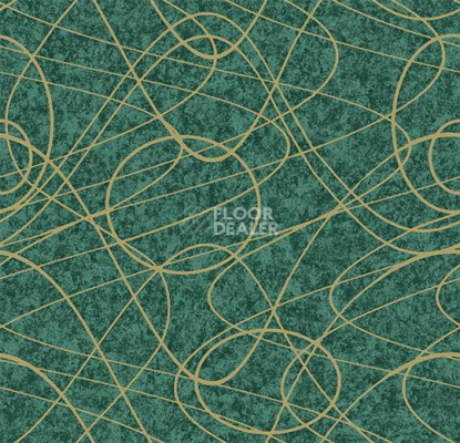 Ковролин Flotex Vision Shape 780006 (Swirl) Jade фото 1 | FLOORDEALER