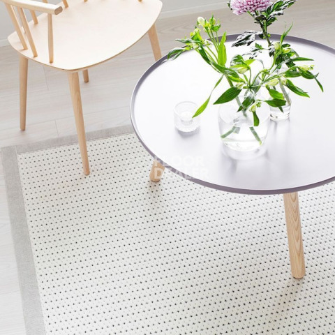 VM Carpet Valkea 71-79 White-Black фото 2 | FLOORDEALER