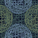 Ковролин Flotex Vision Shape 770003 (Globe) Ocean  | FLOORDEALER