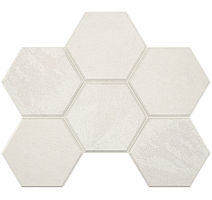 Керамогранит Luna Мозаика Hexagon 25x28,5 Мозаика ln 00/te 00 Hexagon 25x28,5 непол. фото 1 | FLOORDEALER