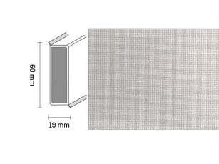 Плинтус Плинтус Dollken Cubu 60 Touch & Style 2962 фото 1 | FLOORDEALER