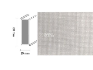 Плинтус Плинтус Dollken Cubu 60 Touch & Style 2962 фото 1 | FLOORDEALER