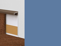 Плинтус ковровый без фурнитуры Dollken Tle-55 1388 (5388) Синий фото 2 | FLOORDEALER