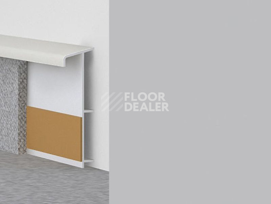 Плинтус Плинтус ковровый с фурнитурой и ребрами жесткости Dollken TL-51 0138 фото 1 | FLOORDEALER