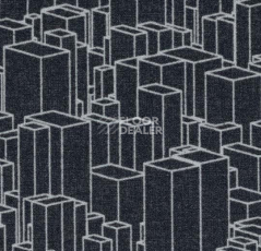 Ковролин Forbo Flotex Vision Showtime 210002 (Metropolis) Negative фото 1 | FLOORDEALER