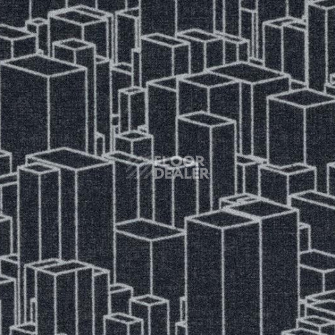 Ковролин Forbo Flotex Vision Showtime 210002 (Metropolis) Negative фото 1 | FLOORDEALER