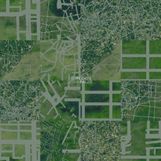 Ege Highline Cityscapes Aerial Map Green rfm 52205011 фото 1 | FLOORDEALER