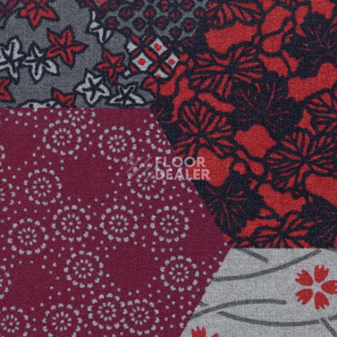 Ковролин Forbo Flotex Vision Showtime 200003 (Ecosystems) Kimono Red фото 1 | FLOORDEALER