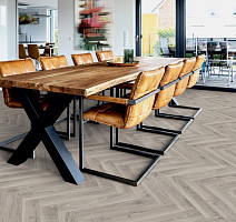 Terhurne Herringbone Edition New Дуб Ательер фото 3 | FLOORDEALER