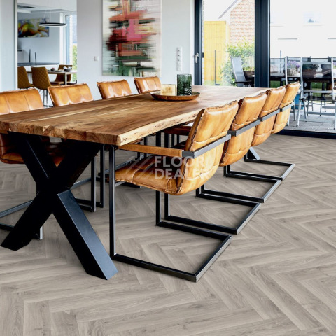 Terhurne Herringbone Edition New Дуб Ательер фото 3 | FLOORDEALER