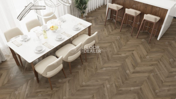 Alpine Floor Chevron 5мм SPC ламинат Дуб Насыщенный ECO 18-4 фото 4 | FLOORDEALER