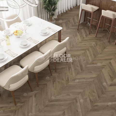 Alpine Floor Chevron 5мм SPC ламинат Дуб Насыщенный ECO 18-4 фото 4 | FLOORDEALER