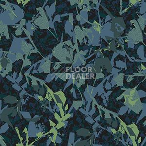 Ковровая плитка Ege Highline Contrast Rain Forest Turquoise rfm 52856252 фото 1 | FLOORDEALER
