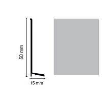 Плинтус Плинтус эластичный Dollken WL50 life jasny szary (138) фото 1 | FLOORDEALER