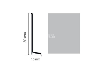 Плинтус эластичный Dollken WL50 life jasny szary (138) фото 1 | FLOORDEALER