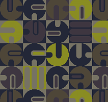 Ковролин Ege Highline Fankygraphic Purple haze rf 5275064 фото 1 | FLOORDEALER