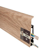 Плинтус Arbiton Indo Плинтус Arbiton Indo 70 мм ПВХ 04 Дуб Лингбург фото 1 | FLOORDEALER