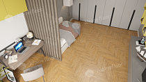 Alpine Floor Herringbone Pro 12мм lf 106-04 Дуб Тулуза фото 2 | FLOORDEALER
