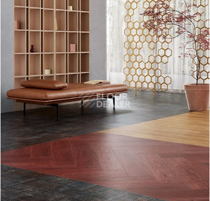 Forbo Allura Decibel Material 9716AD8 ruby ash (100x20 cm) фото 3 | FLOORDEALER