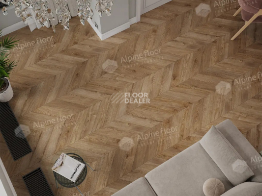 Alpine Floor Chevron Art 12мм LF109-06 Дуб Эверест фото 5 | FLOORDEALER