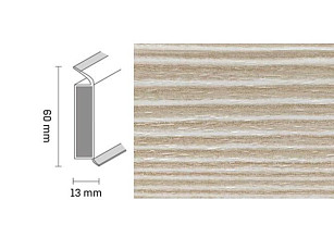 Плинтус Dollken EP 60/13 2642 фото 1 | FLOORDEALER