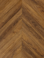 Кварцвиниловые полы My Step Aqua LVT Ёлка Шеврон Walnut Tela (Орех Тела) MSAG08 фото 1 | FLOORDEALER