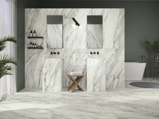 Керамогранит Arabescato 60X120 Clover Green Matt Rect 60X120 фото 2 | FLOORDEALER
