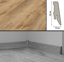 Плинтус Плинтус МДФ Kronotex ламинированный D4794 Плинтус ламинированный МДФ Kronotex Дуб натуральный Макро фото 1 | FLOORDEALER