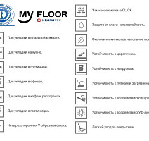 My Floor Residence 10мм ml1018 Дуб Макро Бежевый фото 6 | FLOORDEALER