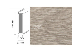 Плинтус Плинтус Dollken Cubu Decor 60 2258 limed grey wood фото 1 | FLOORDEALER