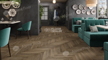 Alpine Floor Herringbone Pro 12мм lf 106-11 Анжу фото 2 | FLOORDEALER