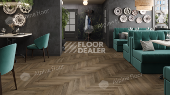 Alpine Floor Herringbone Pro 12мм lf 106-11 Анжу фото 2 | FLOORDEALER