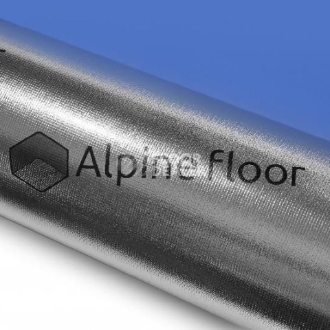 Сопутствующие материалы Подложка Alpine Floor Silver Foil Blue Eva Подложка Alpine Floor Silver Foil Blue Eva фото 1 | FLOORDEALER