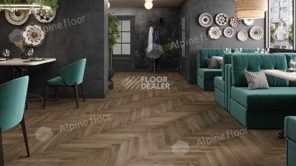 Alpine Floor Herringbone Pro 12мм lf 106-11 Анжу фото 2 | FLOORDEALER