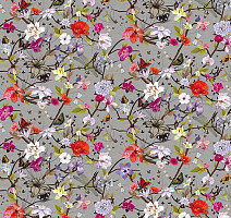 Ковролин Flotex Vision Floral 840001 (Botanical) Magnolia фото 1 | FLOORDEALER