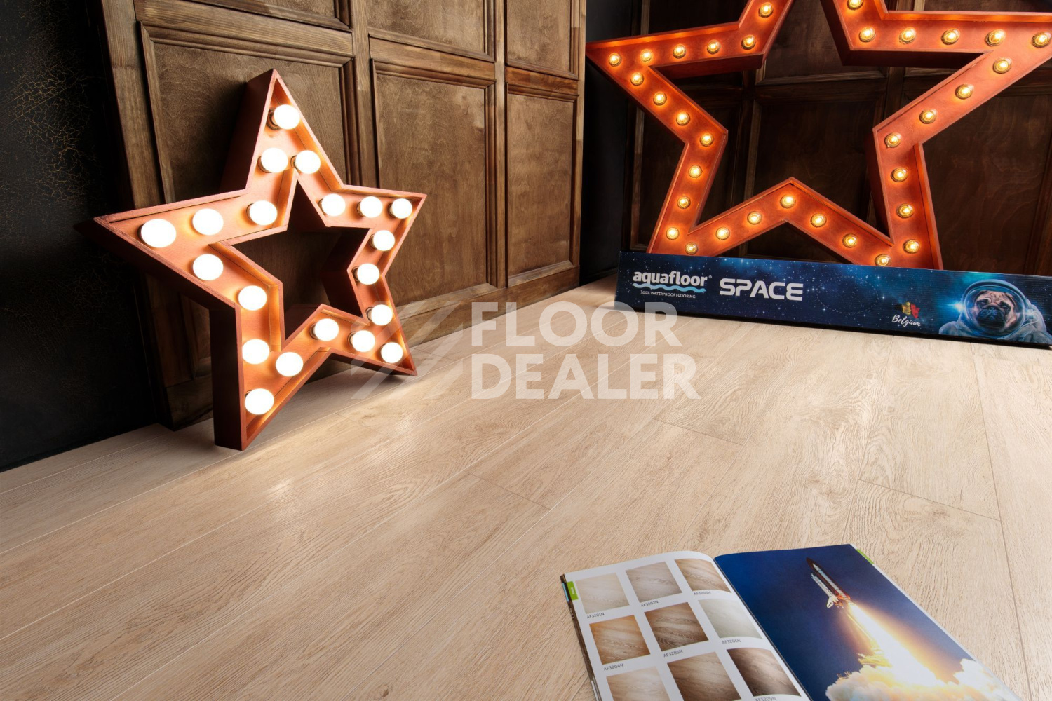 Кварцвиниловые полы Aquafloor Space AF4007SPC фото 1 | FLOORDEALER