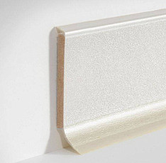 Плинтус на деревянной основе Dollken S 100 flex life top 1312/1152 Серебристый фото 1 | FLOORDEALER