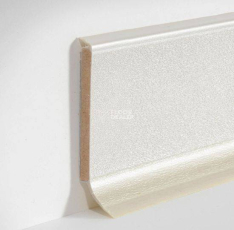 Плинтус на деревянной основе Dollken S 100 flex life top 1312/1152 Серебристый фото 1 | FLOORDEALER