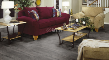 Kronotex Exquisit 8мм d4171 Тик Ностальгия Графит фото 2 | FLOORDEALER