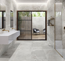 Cross 120 X 60 White Rect фото 2 | FLOORDEALER