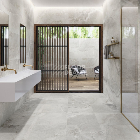 Cross 120 X 60 White Rect фото 2 | FLOORDEALER
