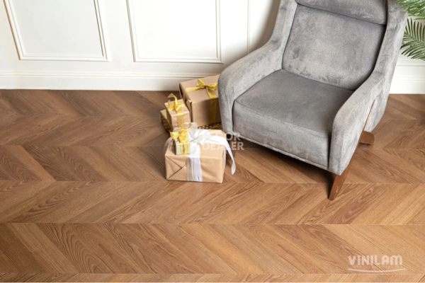 Кварцвиниловые полы Vinilam Parquet Chevron 2.5мм I1651102 Шеврон Плезир фото 1 | FLOORDEALER
