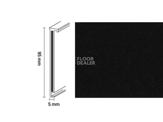 Плинтус Плинтус Dollken TS100 Life Тop Черный (110) фото 1 | FLOORDEALER