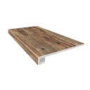 Керамогранит Brigantina Комплект 33x120 Комплект (Ступень bg 01 (33x120) непол. (прямоугол. бортик) без насечек+ Подступенок (14,5x120))  | FLOORDEALER